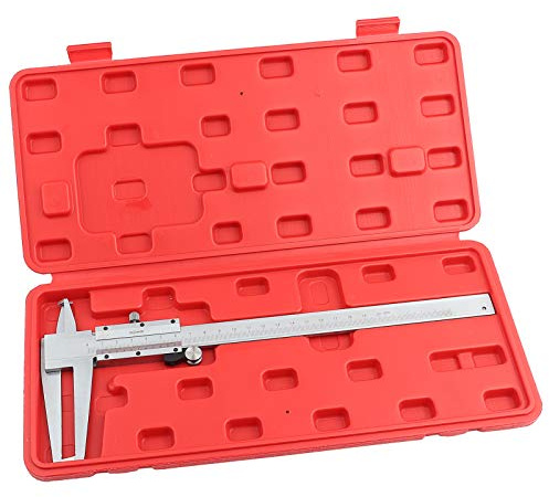 Innen-Nutenmessschieber, Professionelle, hochpräzise Nonius-Messschieber aus Kohlenstoffstahl mit zwei Klauen für die Messung des Innendurchmessers, 0,02 mm 9-200mm
