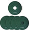 Bright Kitchen 4 Fruit Leather Silicone Dehydrator Sheets with EDGES - NON-Toxic for Nesco Round Dehydrators Lip Mold Hold Batter Liquids Fruit Roll Up Fruit Leather Circle ReUsable Flexible