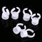 100 Stück Tattoo Ringe Tassen, für Einweg Tattoo Tintenring, Make-up Augenbrauen Lippen Tattoo Pigmente Halter Container Cup(Medium ohne Teiler)