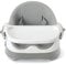 Mamas & Papas Baby Bud Booster Seat for Dining, Detachable Tray, Harness, Adjustable Seat and Non-Slip Feet, Pebble Grey