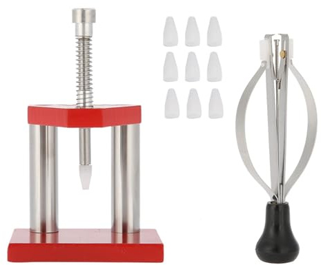 Watch Puller Remover, Watch Hand Press Lifter Puller Plunger Remover, Alloy Steel Watch Plunger Puller Hand Lifter Set, Watch Repair ToolWatchmaker Repair Accessory