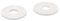 RONDELLES DE CARROSSERIE INOX A4 AISI 316 PLATES EXTRA LARGES -100pcs de Ø 08 X 30