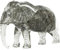Fopytu 3D Crystal Jigsaw Puzzle Elefant Assembly Hirn Teaser -Modell Spielzeuggeschenkdekoration Für Erwachsene & Kinder