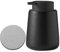 Dispenser di sapone liquido in ceramica da 400 ml, nero opaco per cucina