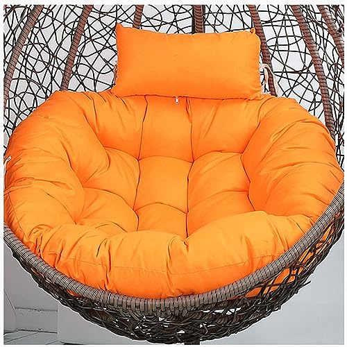 ZTGL Schaukelkissen, Runde Kissen für Hängeschaukel, Sitzkissen, Waschbares Hängesessel Kissen, Rundes Kissen für Hängestuhl, Auflage für Hängekorb,Flower p,Diameter 120cm