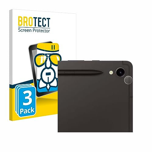 BROTECT (3 Stück Schutzglas für Samsung Galaxy Tab S9 WiFi (NUR Kameraschutz) Schutzfolie Made in Germany Panzer Folie Glas Displayschutz [ 9H, Anti-Fingerprint]