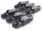 Primewire - 6X connettori RJ45 a crimpare Cat 8 - Connessione Senza Attrezzi - 40 GBit/s 2000 MHz Ethernet - Connettore a crimpare in Metallo - Retrocompatibile Cat 6 Cat 7