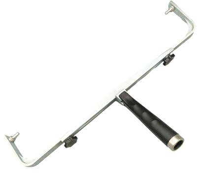 F Fityle 18inch Paint Roller Frame Aluminum Alloy Accessories Heavy Duty Adjustable for Painting Walls Professional Versatile