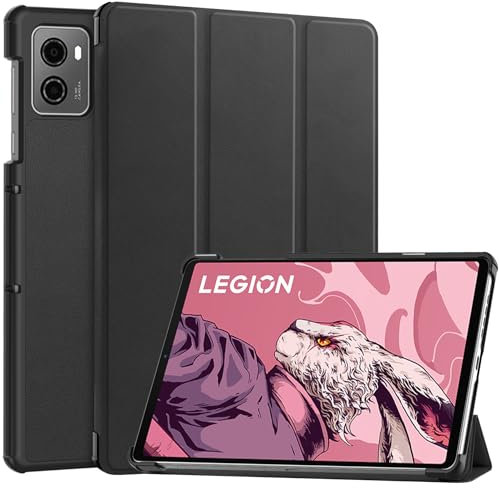 FTRONGRT Case for Lenovo Legion Y700 2023 Tablet, Ultra Slim Lightweight, Stand Cover Case, Premium Quality PU Leather Case Cover for Lenovo Legion Y700 2023 Tablet -Black