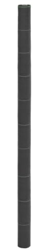 vidaXL Unkrautvlies Schwarz 2x25 m PP
