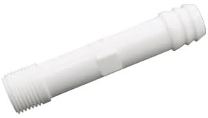 zlj6688 Raccords d'adaptateur de couplage de tuyau en plastique cannelé de 1/2'' à 17 mm et 3/4'' à 22 mm for l'amélioration de l'habitat(1/2 inch to 17mm)