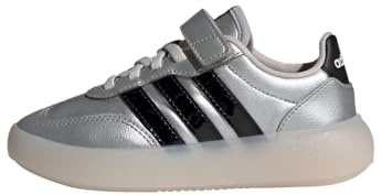 adidas Unisex Kinder BARREDA Decode Shoes Children, Silver met./core Black/Chalk White, 31 EU