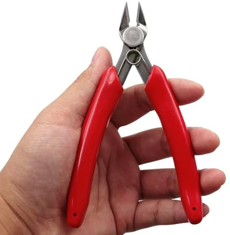 Pince diagonale, pince coupante latérale pour fil électrique, coupe-affleurement de précision, fer doux et coupe-fil de cuivre, pour réparation électronique, bijoux faits à la main