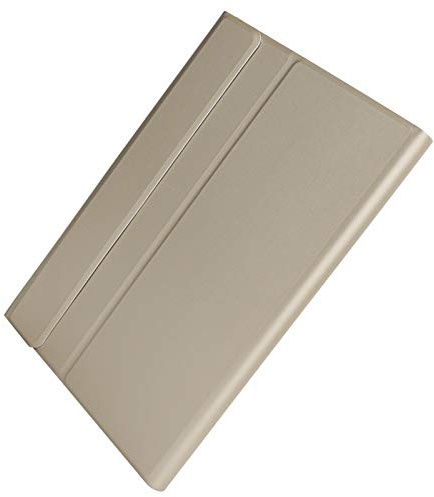 Dioche Teclado de Tableta Teclado con Panel Táctil para Tab A7 T500/T505 | Funda Protectora Ultrafina | Conexión Inalámbrica 3.0 | Material ABS Duradero (Gold)