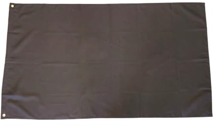 Fahne Flagge Einfarbig Schwarz Trauerfahne - 90 x 150 cm