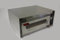 Fornetto pizza in aciaio inox con vetro e luce interna , piano cottura in materiale refrattario (professionale)