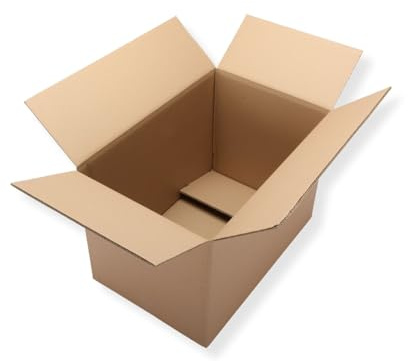 4 St. Umzugs Bücher Faltkartons 600x400x400 Umzugskartons 2.40 BC 2 wellig stabil Versandschachtel 60x40x40 Kiste Post Versandbox