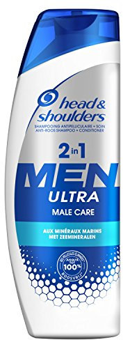 Head & Shoulders 81667169 Men Ultra Male Care 2-in-1 Shampoo 450 ml, 3 Stück