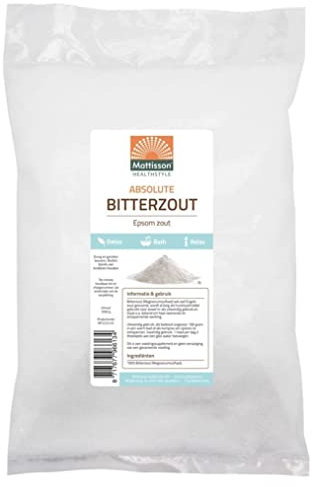 Mattisson Bittersalz Epsom Salz Magnesiumsulfat, 1000 g, 1 Units