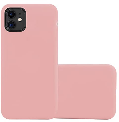 cadorabo Coque pour Apple iPhone 11 (XI) en Candy Rose Vif - Housse Protection Souple en Silicone TPU avec Anti-Choc et Anti-Rayures - Ultra Slim Fin Gel Case Cover Bumper