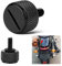 Viti per sella moto, viti di montaggio per bulloni sella moto alluminio anodizzato 5 colori per ///Road King/per Touring/Dresser(Nero)