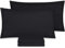 Utopia Bedding - Kissenbezug 50x75 4er Set - Kopfkissenbezug 50 x 75 aus 100% gebürsteter Mikrofaser mit Umschlagverschluss - Falten-, verblassen- und schmutzabweisende Kissenbezüge 50x75 - Schwarz