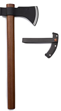 Barebones Field Hatchet - Camp and Woodsman Hatchet with Hammer and Sheath - Essential Camping and Outdoor Tools
