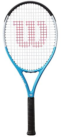 Wilson Tennisschläger Ultra Power RXT 105, Freizeitspieler, Komposit/Carbonfaser, Blau/Schwarz/Grau, WR055110U3
