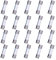 HUAREW F2AL250V 20 Stück 5x20mm flinke Glass icherung 2A 250V 0,2x0,78 Zoll zeitverzögerte Sicherung (Packung mit 20 Stück)