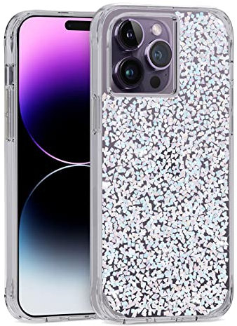 Case-Mate iPhone 14 Pro Max Case - Twinkle Diamond [10FT Drop Protection] [Wireless Charging Compatible] Luxury Cover with Cute Bling Sparkle for iPhone 14 Pro Max 6.7, Anti-Scratch, Shockproof, Slim