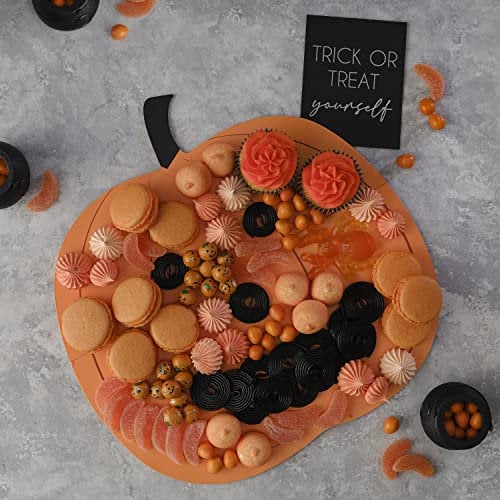 Ginger Ray Halloween Pumpkin Grazing Board Sharing Party, Platter, L