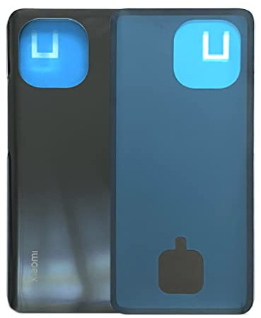 SGV Akkudeckel für Xiaomi Mi 11 Backcover Rückseite Gehäuse Cover (SCHWARZ)