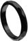 Ring aus Onyx schwarz facettiert Onyxring Damenring Steinring 3mm schmal dünn, Ringgröße:Innenumfang 50mm ~ Ø15.9mm