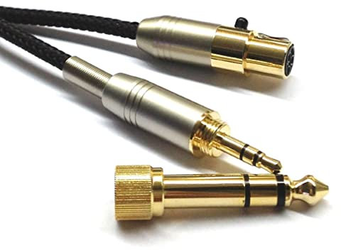 VKMKV Câble de Mise à Niveau Audio de Remplacement for Casque AKG K141 K171 K18 K702 K271S K271 MKII K240S K240 MK2 Q701 Pioneer HDJ-2000