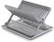 CABLEPELADO Escurreplatos Plegable de plastico con Bandeja, Secaplatos con Bandeja, Soporte para Platos, 37 cm de Largo, 33 cm de Fondo y 21 cm de Alto, Gris
