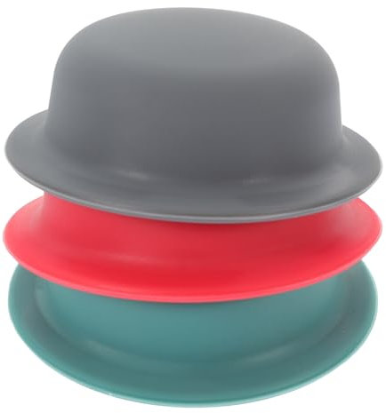 GOOHOCHY 3pcs Silicone Pot Lid Knob Covers Heat Resistant Anti-scalding Handle Sleeves for Pot Lid Knobs Easy to Clean Kitchen Accessories