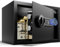 XDOVET Biometric Safe Lock Box Fingerabdruck Safe für，mitSilent Mode und LED Light， Geld sicher für Haus, Büro, und Kid，Anti-Theft (E3)