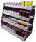 Acryl-Vitrine zur Wandmontage, für Zigaretten, Auto-Schieber, Zigaretten-Display-Halter mit Trapez-Regal, Organizer-Ständer für Einzelhandel (63 x 29 x 25 cm)