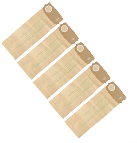 Lot de 5 sacs d'aspirateur pour aspirateur For-Vorwerk Kobold-VK 118/119/120 121 122