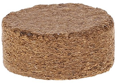 Ldabrye Base comprimida de fibra de coco para plantas de suelo