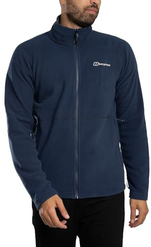 Berghaus Men's Prism Micro Polartec Fleece Full Zip Jacket Fleece Full Zip, Blue, 2XL