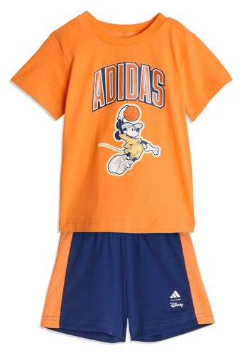 adidas Unisex Kids DISNEY MICKY MAUS T-SHIRT SET