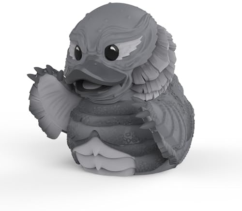 TUBBZ First Edition: Horror - Universal Monsters Creature of the Black Lagoon Black and White Cosplaying Rubber Duck Vinyl Figure
