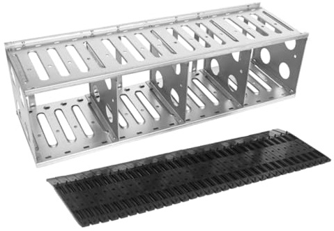 DOITOOL Jaula De Disco Duro Externo De Soporte De Montaje Para Disco Duro Bastidor Multicapa Prueba De Golpes Para Disco Externo Accesorios Para Para Expansión De Almacenamiento