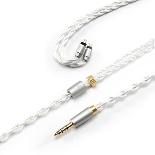 DD ddHiFi BC120S 4,4 mm symmetrisches Kopfhörer-Upgrade-Kabel (mitgeliefertes Kabel der Oberfläche) mit 0,78 2-poligem Stecker