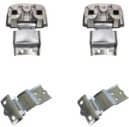 Hajus 8571104105 4x Tür Scharnier Hecktüre Hinten Oben Unten links rechts 1388883080 1388881080 Kompatibel mit Fiat Ducato 250, 290 Citroen Jumper Peugeot Boxer 250 2006-2025