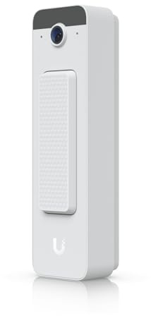 Campaínha Vídeo Porteiro Ubiquiti UniFi Protect Lite Branca 5MP PoE IPX5 - UVC-DOORBELL-W
