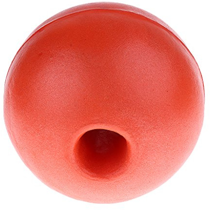 LOVIVER PVC Rope Floats for Pools, Fishing Nets, Ski Ropes, Anchor Lines, Marker Buoys, Swimming Lanes, Red, 15x15cm