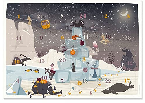 Cats on Appletrees Adventskalender Papier 42 x 29,7 cm