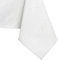 AmeliaHome Tischdecke oval 140x240 cm Tischtuch Tafeldecke Fleckschutz Lotuseffekt Abwaschbar Wasserabweisend Ornament Gaia weiß